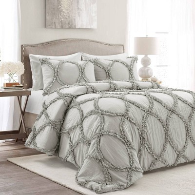 target grey comforter set