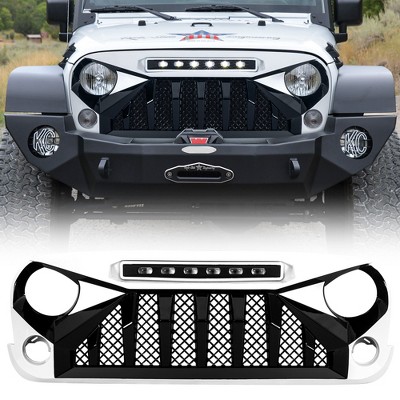 American Modified Gladiator Grille Compatible with 2007 to 2018 Jeep Wrangler JK