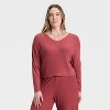 Women's Cozy Ribbed Pullover - Auden™ - 4 of 4