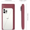 BEAFUP Wallets for Women,Ultra Slim Thin PU Leather RFID Blocking Bifold Wallet -with 11 Card Slots & Coin Pocket,for Daily Use,Travel,Business - 3 of 4