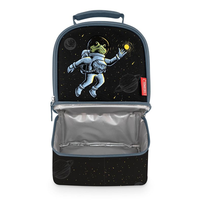 Thermos Dual Compartment Lunch Bag - Space Frog, 3 of 7