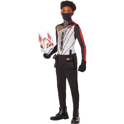 Inspirit DesignsFortnite Boys' Drift Variant Halloween Costume Jumpsuit - Purple 14-16