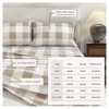 100% Cotton Printed Flannel Sheet Set - Great Bay Home - 3 of 4