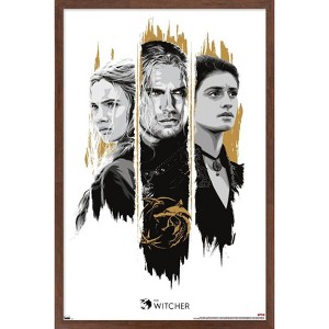 Trends International Netflix The Witcher Season 2 - Trio Framed Wall Poster Prints - 1 of 4
