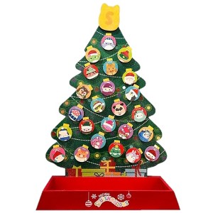 Kurt Adler Squishmallows Character Advent Calendar, Christmas Tree, 16in - 1 of 2