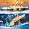 Insoon 2 in 1 Mini Ship Building Block 1883 PCS with Glacier Display Stand Toy Gift for Adults Teens Kids Aged 8+ - 3 of 4