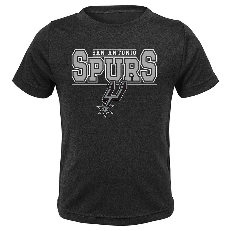 NBA San Antonio Spurs Toddler 2pk T-Shirt, 3 of 4