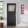 Northlight Americana "Welcome" Metal Porch Board Sign Decoration - 40" - 3 of 4