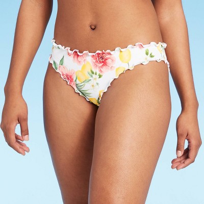 target white bikini bottoms