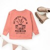 The Juniper Shop Cottontail Candy Premium Chocolate Youth Sweatshirt - 3 of 4
