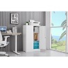 Foldable Storage Cabinet - White Ideal for Small Apartment、Garage & Utility Room - 4 of 4