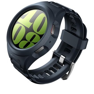 Dexnor for Samsung Galaxy Watch 6 Classic Band [47mm] [43mm],Galaxy Watch 6 Band [40mm] [44mm],[Raised Bezel & Snap-on] Rugged Shockproof Case - 1 of 3