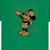 Men's - Disney - Winter Wishes Mickey Sparkle Short Sleeve Graphic T-Shirt - 2 of 4