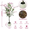 Artificial Flower Tree Artificial Potted Interior Large Fruit, Suitable for Home Office - 2 of 4