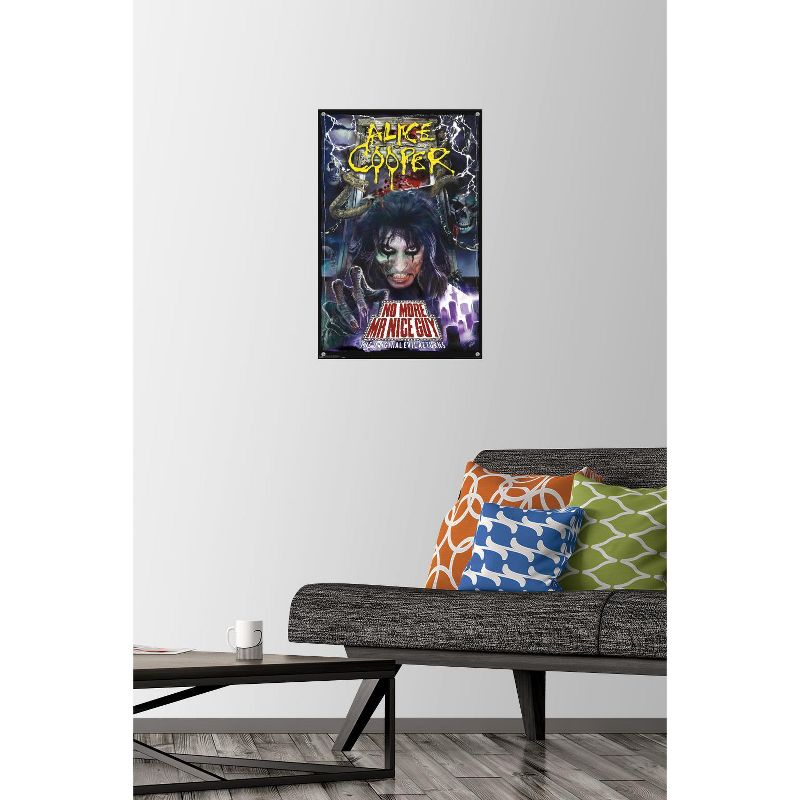 Trends International Alice Cooper - No More Mr. Nice Guy Unframed Wall Poster Prints, 2 of 7