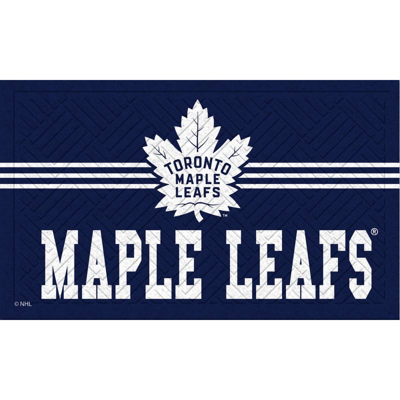 Embossed Mat, Cross Hatch, Toronto Maple Leafs, 2 of 5