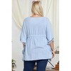 Women's Plus Sheer Duster - DAVI & DANI - 2 of 2