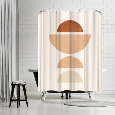 Americanflat Boho Shapes 1 by Tetyana Karankovska Shower Curtains