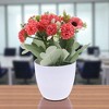 Unique Bargains Artificial Plants Chrysanthemum Plastic 3.74"x3.74"x7.87" 1Pcs - 2 of 4