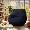 KTMBDW Bean Bag Chair with Filler, Bean Bag Sofa with Tufted Soft Stuffed Filling, Fluffy and Lazy Sofa for Dorm, Apartment, Living Room, Bedrooms - 4 of 4