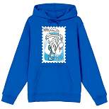 The Year Without Santa Claus "Snow Miser" Men's Royal Blue Graphic Hoodie