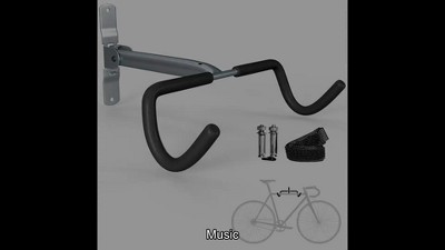 Charles Daily Support Mural Pour Vélo Pliable Pour Rangement De