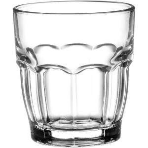 Bormioli Rocco 7.25 oz. Rock Bar Juice Stackable Drink Glass, 6-Piece, Clear - 1 of 4