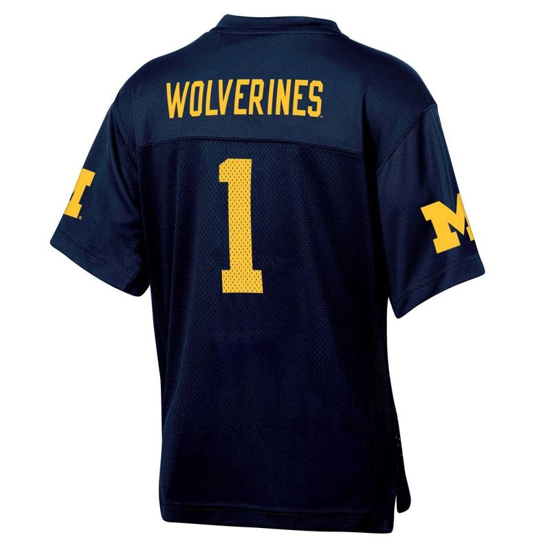 NCAA Michigan Wolverines Boys&#39; Jersey, 2 of 4