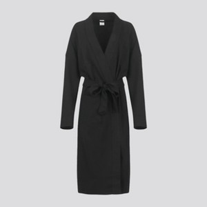 Pure Fiber Organic Cotton Knitted Duster Robe - 1 of 4
