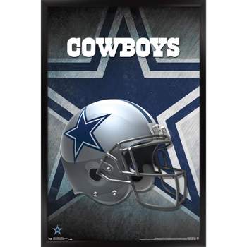 Trends International NFL Dallas Cowboys - Helmet 16 Framed Wall Poster Prints