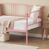 Twin Metal Daybed with Trundle, No Box Spring Needed - 4 of 4