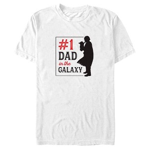 Men's Star Wars: The Mandalorian #1 Father Din Djarin and Grogu T-Shirt - 1 of 4
