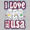 Women's Care Bears I Love the USA T-Shirt - 2 of 4