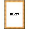 PosterPalooza | Embellished Gold Picture Frame - UV Acrylic, Foam Board Backing, Hanging Hardware - 2 of 4