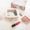 Generic Clear Makeup Bag Small, Mini Travel Toiletry Bag Cosmetic Bags Organizer, TSA Approved Clear Makeup Case - 3 of 4