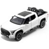 2023 Toyota Tundra TRD 4x4 Pickup Truck White Metallic with Sunroof and Wheel Rack 1/24 Diecast Model Car - 2 of 3