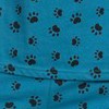 dog paw blue