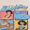 Women's - Disney - Aladdin, Genie, Abu, & Jasmine Oversized Graphic T-Shirt - 2 of 4