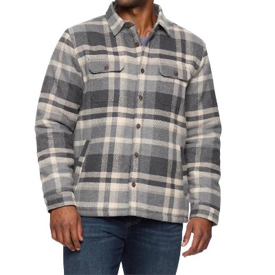 Men's Cassidy faux-shearling-Lined Shirt Jacket - Flags & Anthem