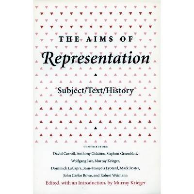 The Aims of Representation - (Irvine Studies in the Humanities) by  Murray Krieger (Paperback)