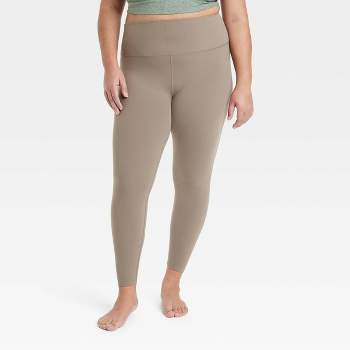 Women's Allover Cozy Ultra High-rise Leggings - All In Motion™ Heathered  Beige Xxl : Target