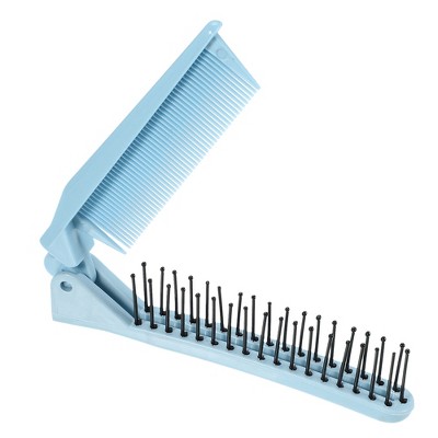 Unique Bargains Portable Folding Mini Hair Comb 1 Pc