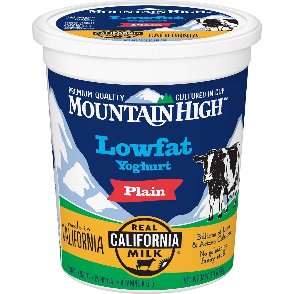 Mountain High Low Fat Plain Yogurt
