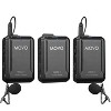 Movo WMX-1-DUO 2.4GHz Dual Wireless Lavalier Microphone System Compatible with Cameras and Smartphones - 2 of 4