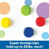 Learning Resources Super Strong Magnetic Clips Set, Holds 50 Pages or 20 lbs. - 2 of 3