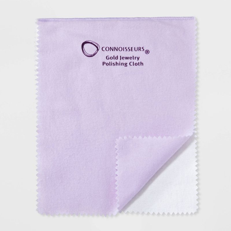 Connoisseurs All-Purpose Jewelry Gold Polishing Cloth, 1 of 4
