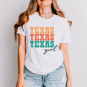 Simply Sage Market Texas Girl Stacked Short Sleeve Tee - 1 of 4