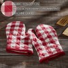 Annie Buffalo Check Red Oven Mitt Set of 2 - 3 of 3