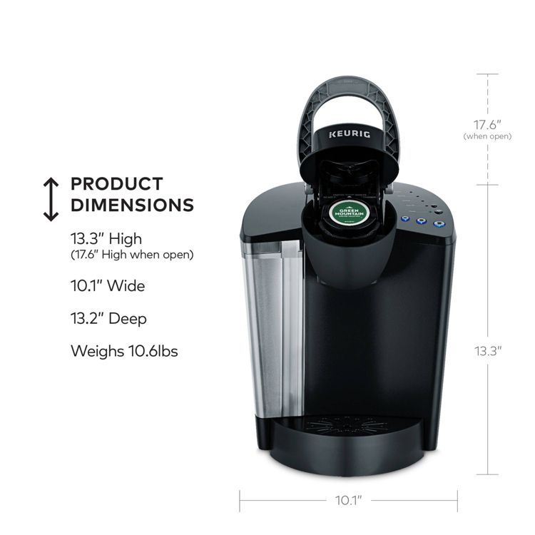 Keurig K-Classic Single-Serve K-Cup Pod Coffee Maker - K50, 4 of 11