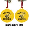 Wichita State Shocker Aluminum Holiday Christmas Tree Ornament - 2 of 4